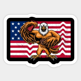 eagle power Sticker
